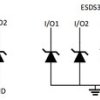 Quad 2.3-pF, 3.6-V, ±30-kV ESD protection diode with 12-A 8/20-uS surge rating for USB and Ethernet | DBV | 5 | -40 to 125