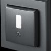 159903A0 Motion detector in 55 frame, indoor, anthracite
