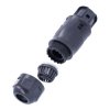 AS Schwabe 62087 CEE add-on socket 1 pc blue portable durable plastic