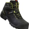 Heckel MACCROSSROAD 3.0 S3 HIGH 6731339 Buty ochronne S3 Rozmiar buta (EU): 39 czarny, żółty 1 par(a)