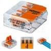 WAGO COMPACT 221-613 Szybkozłączka 3x 0,5-6,0mm2 uniwersalna (na drut / na linkę) 450V/41A ORYGINALNA 10szt.