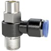 Choke check valve, -0.95-10 bar, 136009