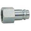 Nipple, L 44 mm, 16 bar, steel, nickel-plated, for jacks, 107476