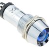 Blue 12mm Pilot Indicator Light 12V
