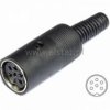Złącze DIN 6-pin żeńskie na kabel typ 660