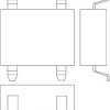 Infineon Technologies DF02S Prostownik mostkowy EDIP-4 200 V 1 A Jednofazowy