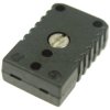 B+B Thermo-Technik 0220 0007 Thermocouple Connector Black Anti-Polarity