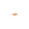 LINDY 48105 RJ45 Network cable, patch cable CAT 6 U/UTP 0.30 m Orange 1 pc(s)
