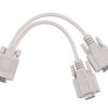 Adapter VGA (15pin męski) -2x (15pin żeński)
