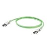 kabel LAN Weidmüller 1062530000, 1 szt., RJ45, CAT 5e, SF/UTP, 2.00 m, zielony