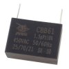 Kondensator rozruchowy do silnika 1.5uF 450VAC CBB61 do druku