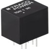 DC converter, 9-36 VDC, 1 W, 1 output, 5 VDC, 78 % efficiency, TDN 1-2411WI