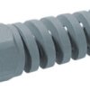 Cable gland, with bend protection, PG11, 22 mm, Clamping range 4 to 10 mm, IP68, silver gray, 53015620