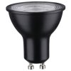 Paulmann 28751 LED GU10 7W Warm White Reflector Matt Black 1pc
