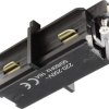 Deko Light 720015 D One Element systemu szynowego wysokonapięciowego Konektor prosty czarny