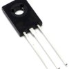 Bipolar junction transistor, NPN, 100 mA, 250 V, THT, TO-126, BF458
