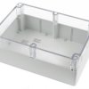 PC enclosure, (L x W x H) 300 x 200 x 120 mm, light gray (RAL 7035), IP68, 1554XA2GYCL