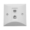 Gniazdo telefoniczne GTP-2 podtynk /podwójne proste / 18221