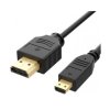 Gold-Plated MicroHDMI-HDMI Cable 1.5M