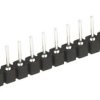 Złącze szpilkowe 2-pinowe raster: 2.54mm -rzędowe Preci-Dip Montaż powierzchniowy Męski 3.0A 100.0 V , 150.0 V dc