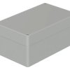 PC enclosure, (L x W x H) 200 x 120 x 90 mm, light gray (RAL 7035), IP66, 02237094