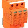 Ogranicznik przepięć PV 1000V DC Typ Typ T2 3P fotowoltaiczny