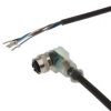 VK500821, Kabel połączeniowy, 5m, M12 żeński 5pin Angular, 5x0,34mm², PUR, Ø5,2mm, 30V, -30-90C, IP67, TPU, 4A