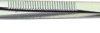 ESD precision tweezers, uninsulated, steel, 150 mm, 5-107