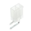 Wtyk ATX 2-stykowy męski kątowy do montażu na PCB, raster 4,20 mm, biały, KWM4505-02R