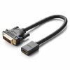 Przejście DVI Wtyk/HDMI Gniazdo Adapter DVI/HDMI, Przewód 15cm UGREEN