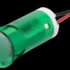 QS123XXHG220 Indicator LED, 220 V AC, 12 mm, wired, green