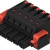 Socket, 5 pole, pitch 10.16 mm, straight, black, 2493330000