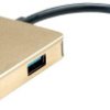 Stacja dokująca ROLINE GOLD USB typu C, HDMI 4K, 2x USB 3.2 Gen 1, 1x PD