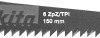 Brzeszczot do piły szablastej Makita P-47086 5 szt.