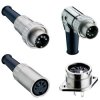 Lumberg 0122 08-1 8 Pin DIN Female Straight Socket DIN 45326 Bayonet Cable Mount
