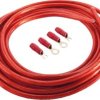 Zestaw kabli zasilających Sinuslive BK16P, 16 mm2, czerwony, 5 m