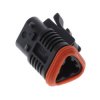 ITT Cannon 132066-3106 Connector Female Shrouded Circular Contacts