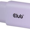Ładowarka USB-C® CLUB3D 2 szt. 30 W, fioletowa