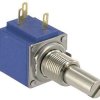 Potencjometr 10kΩ typ Obrotowy Bourns średnica wału 6,35 mm 1W długość wału 22.2mm Montaż na łożysku