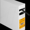 19971 Heat-shrink tubing box, with inner adhesive, 5 m x 6.4 mm black