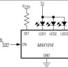 Low-Dropout, Constant-Current Triple White LED Bias Supply