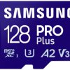 Samsung PRO Plus microSDXC 128 GB A2 Application Performance Class, v30 Video Speed Class, UHS-I zaw. kartę pamięci SD
