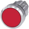 Siemens 3SU10500AB200AA0 SIRIUS ACT pushbutton red metal 22mm round