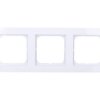 SONATA Ramka potrójna biała R-3R/00