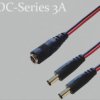 075920 Adapter cable, 300 mm, DC coupling to 2x DC connectors