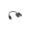 Adapter DisplayPort 1.2(M) - DVI‑I(F) 24+5 - Langberg AD-0007-BK