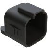Protective cap, black, IP67 for AT series, AT06-6S-CAP