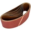 Worksafe WSB62100 Sanding Belt 100 x 620mm 100Grit - Pack of 10