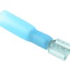 Blue Heat Shrink 6.3mm Female Spade Crimp Connector