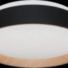 20500110 VIVIA ceiling light, CCT, dimmable, round, black, with remote co